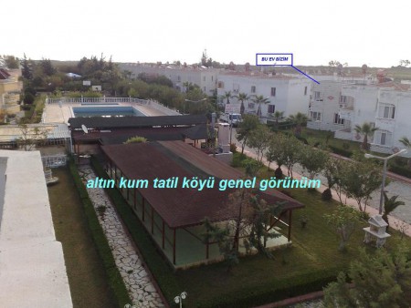 havuzdan görünüm